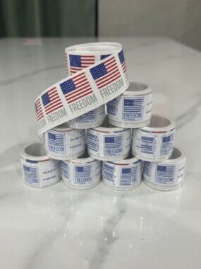 1000 usps forever stamps of 2023 Mail U.S.A. Flag Postage